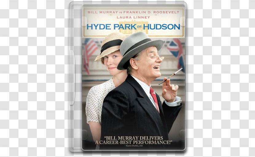 Bill Murray Hyde Park On Hudson Franklin Roosevelt DVD Film - Laura Linney Transparent PNG