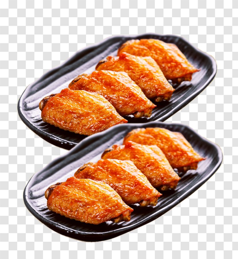 Buffalo Wing Fried Chicken Barbecue Grill - Dish - Spicy Wings Two Transparent PNG