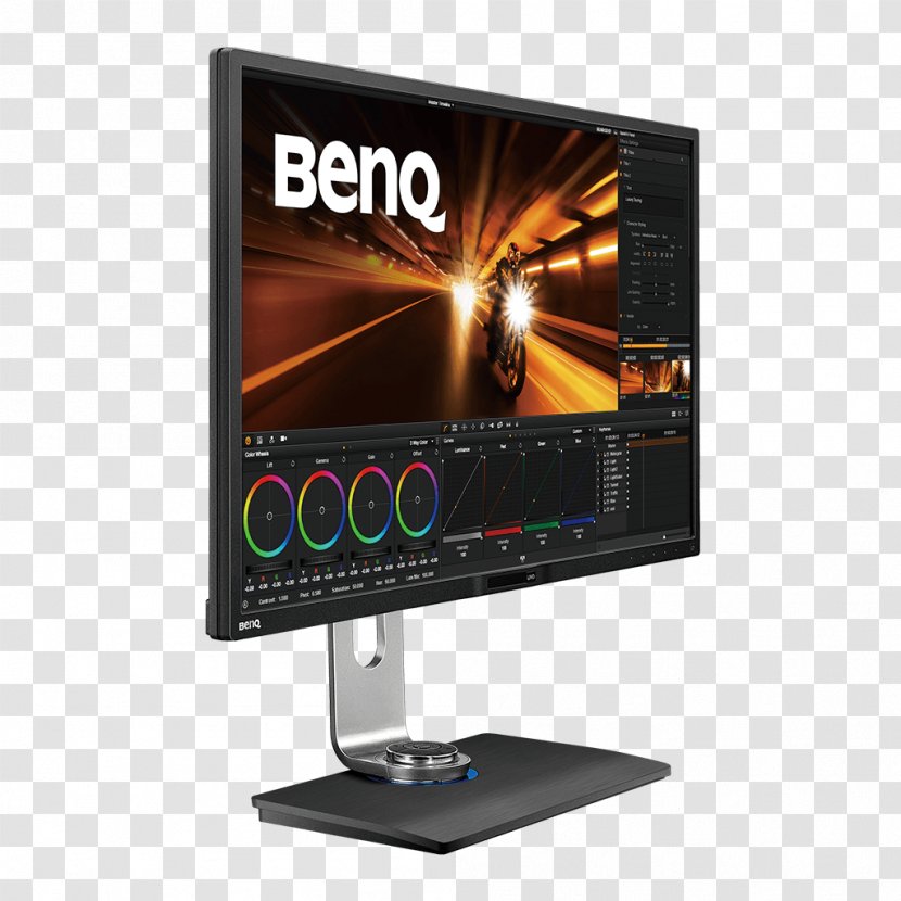 Computer Monitors BenQ PV-0 Electronic Visual Display Liquid-crystal - Benq Pv0 - Led Transparent PNG