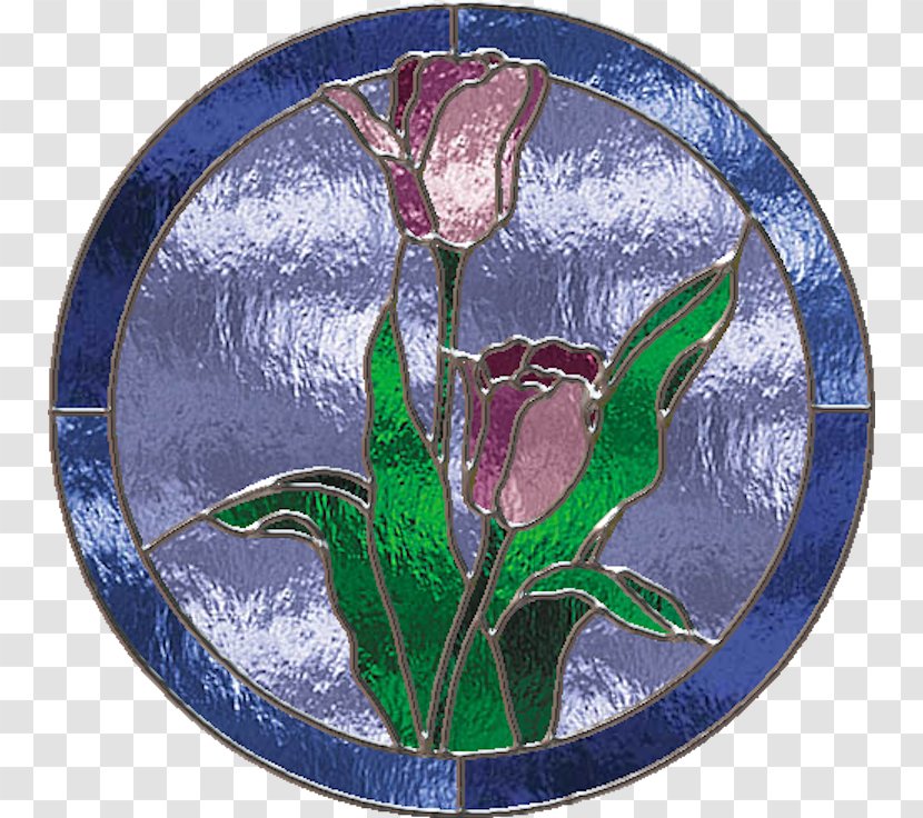 Glass Tableware Platter Window Plate - Dishware - Tulips Transparent PNG