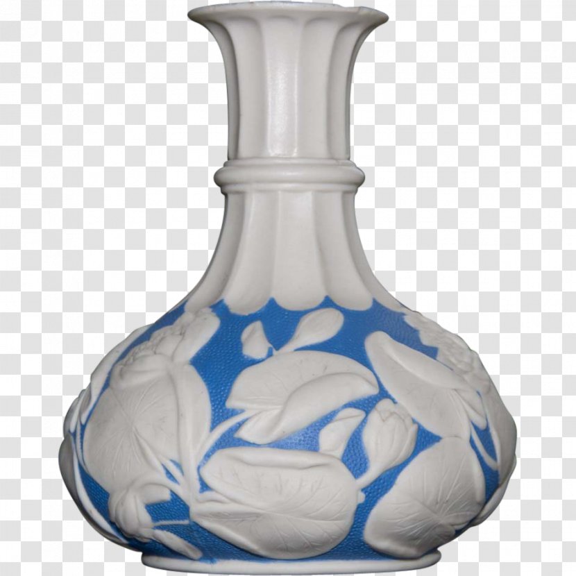 Vase Cobalt Blue Glass And White Pottery Porcelain - Bowl Transparent PNG