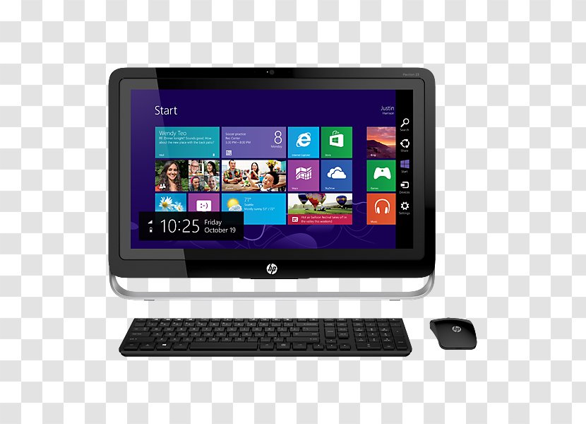 Laptop Hewlett-Packard Desktop Computers Intel Core - Hewlettpackard Transparent PNG