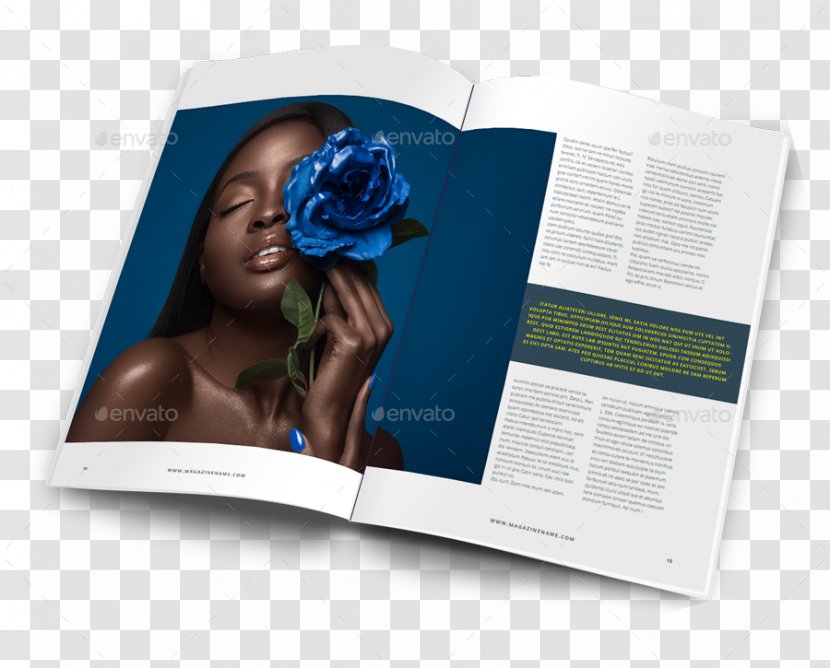 Brand Microsoft Azure - Magazine Template Transparent PNG