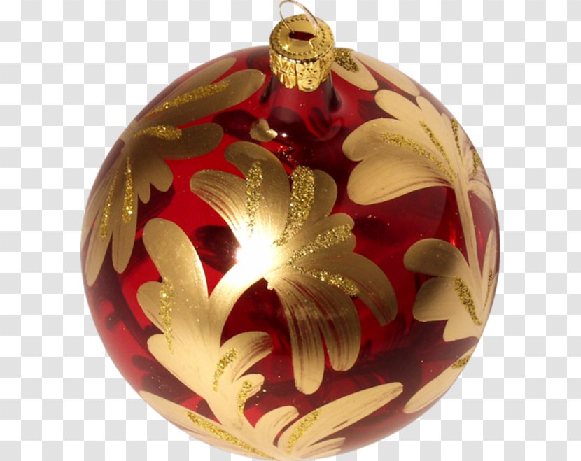 Christmas Clip Art - Holiday - Red Ball Transparent PNG