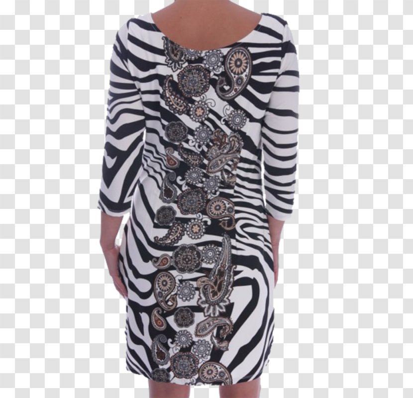 Cocktail Dress Shoulder Sleeve - Day - Zebra Illustration Transparent PNG