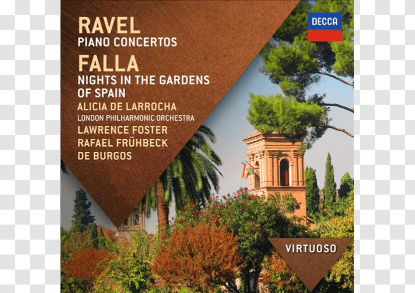 Ravel: Piano Concertos; Falla: Nights In The Gardens Of Spain Philharmonia Orchestra Composer - Real Estate Transparent PNG