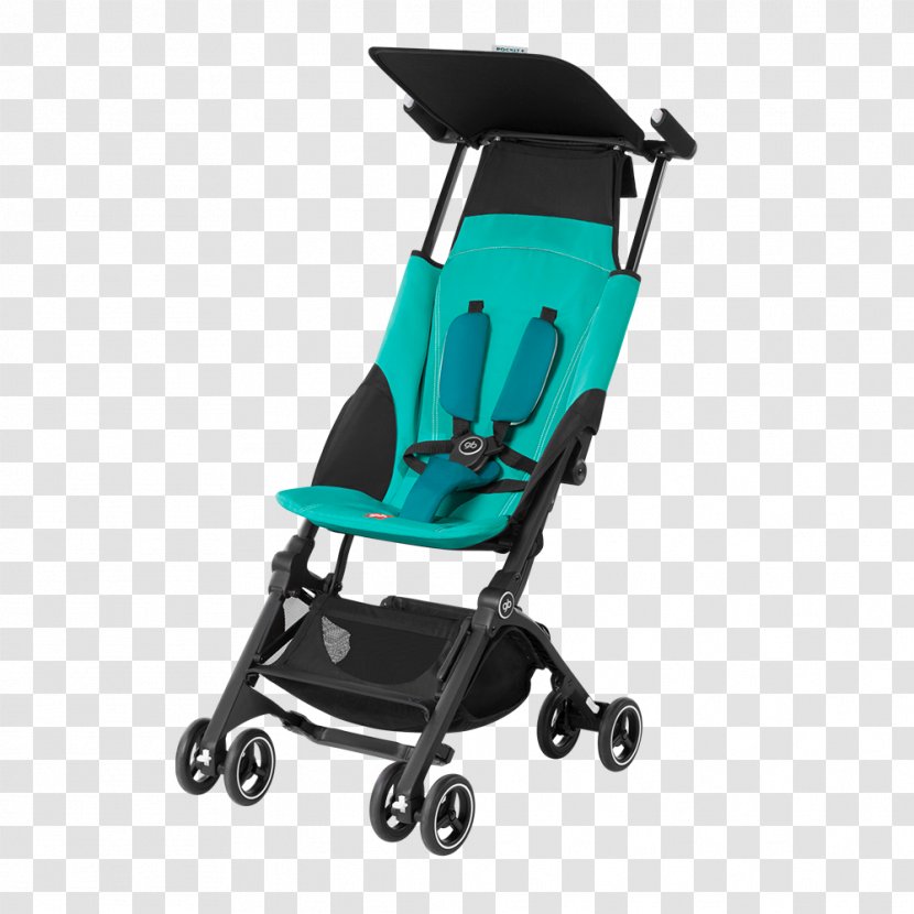 Baby Transport GB Gold Pockit+ Infant Blue Travel - Capri - Stroller Transparent PNG