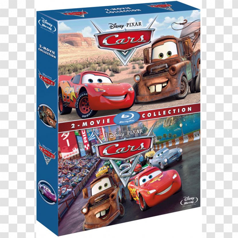 Blu-ray Disc Cars DVD Pixar Box Set - Toons - Disney Transparent PNG