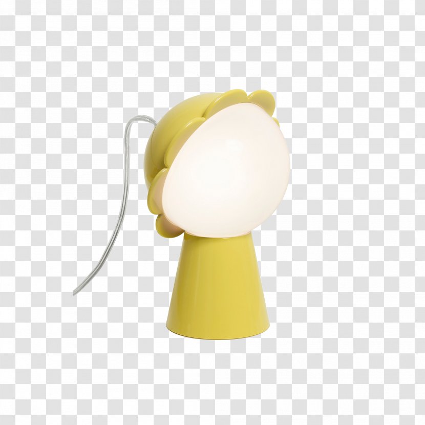 Light Fixture Qeeboo Table Lamp - Led - Yellow Daisy Transparent PNG