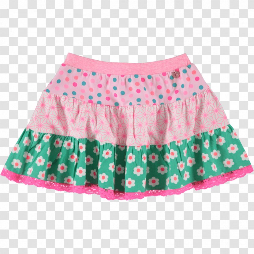 Polka Dot Skirt Children's Clothing T-shirt - Trunks - Enveloper Front Transparent PNG