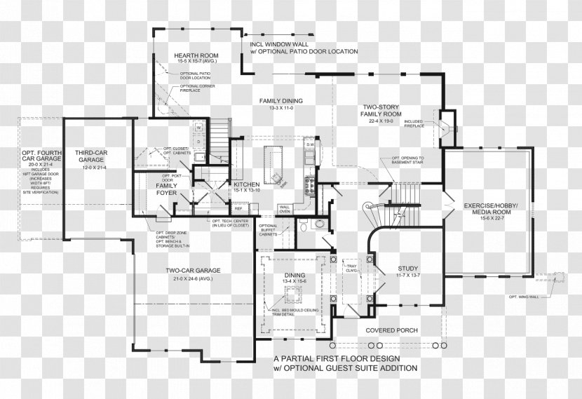 Floor Plan Zionsville House - Real Estate Transparent PNG