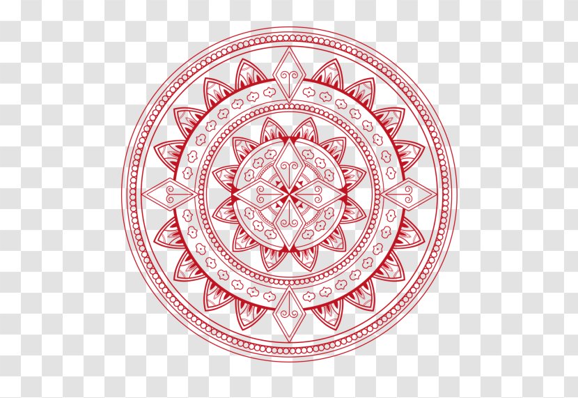 Mandala Hinduism Symbol Transparent PNG