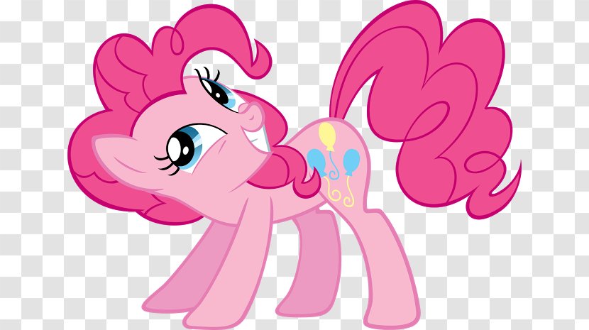 Pinkie Pie Twilight Sparkle Rainbow Dash Pony Derpy Hooves - Heart - MY LITTLE PONY PARTY Transparent PNG