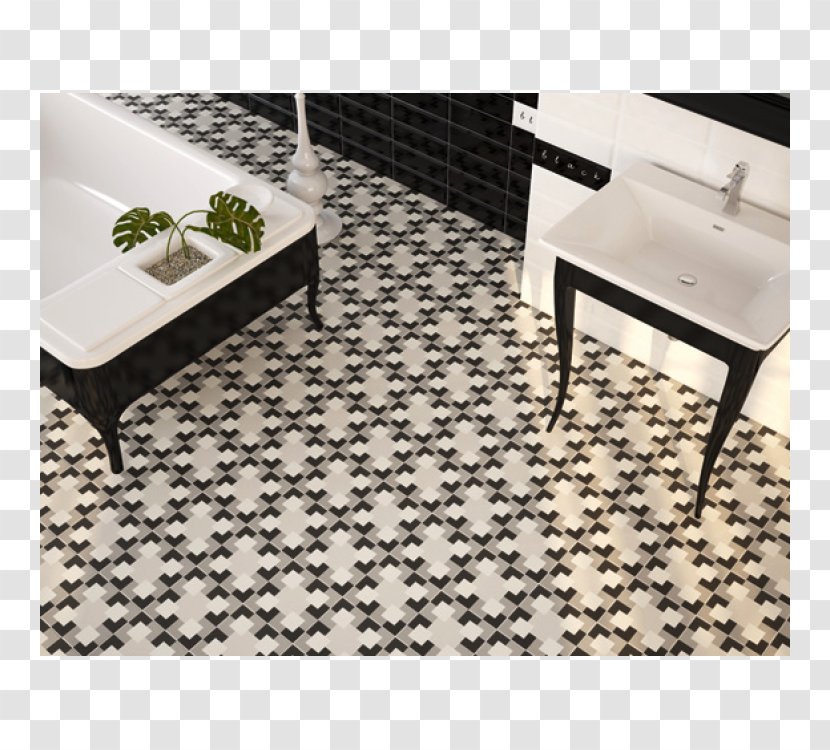 Tile Ceramic Floor Paradyż, Opoczno County Pavement - Black - Tiles Transparent PNG