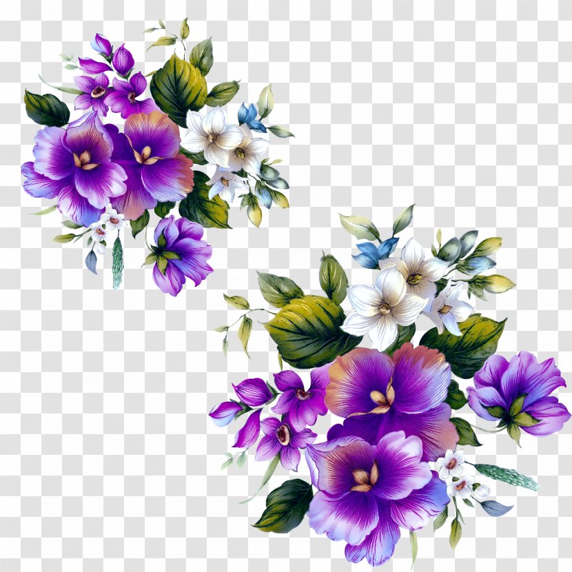 Floral Design Flower Purple - Plant - Flowers Decorative Patterns Transparent PNG