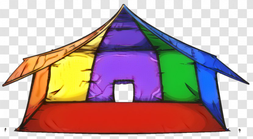 Tent Cartoon - Recreation - Games Transparent PNG