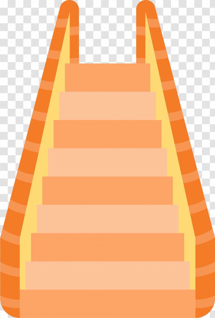 Centralu2013Mid-Levels Escalator And Walkway System Stairs Elevator - Red Orange Ladder Transparent PNG