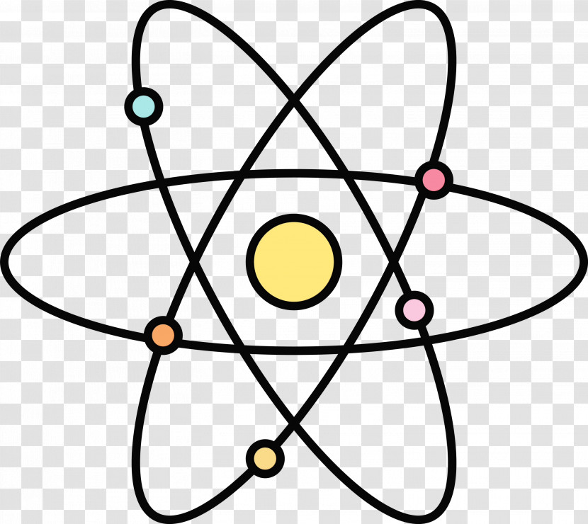 Atom Atomic Nucleus Nuclear Power Energy Radioactive Decay Transparent PNG