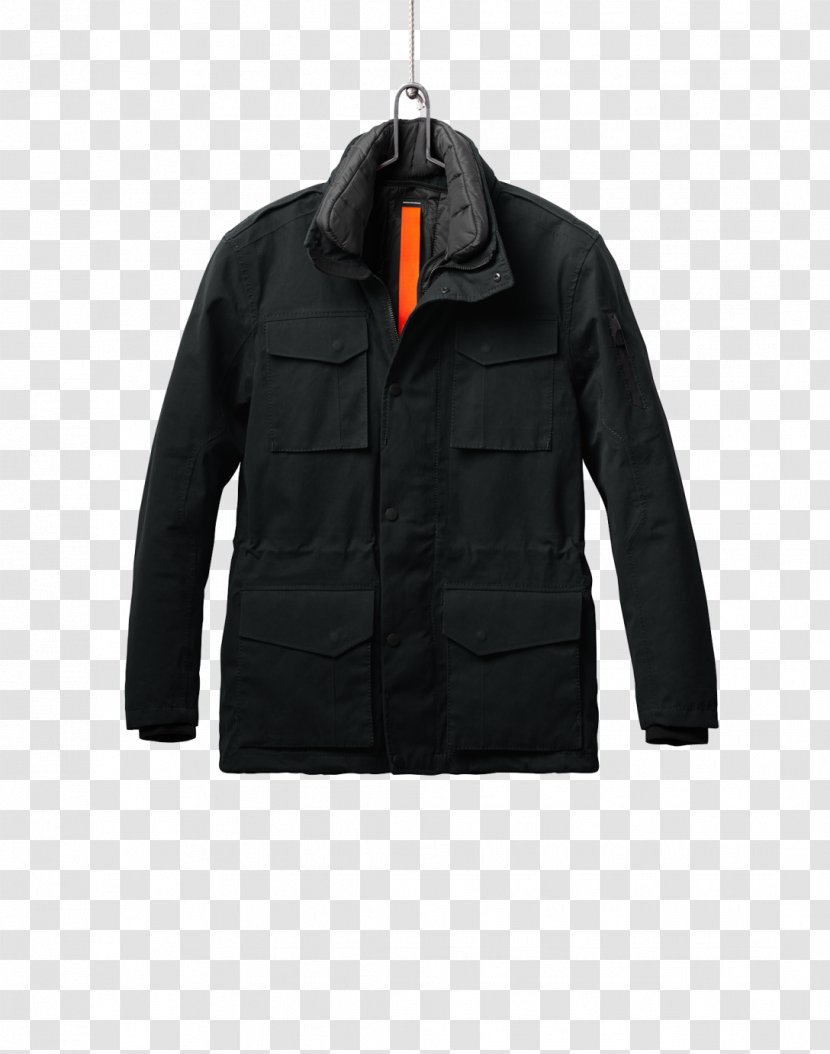 Jacket Clothing Coat Zipper Outerwear - Black Transparent PNG