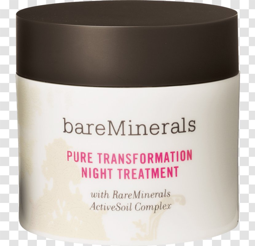 Cream BareMinerals Pure Transformation Night Treatment Flavor Ounce Gram - Skin Care Transparent PNG