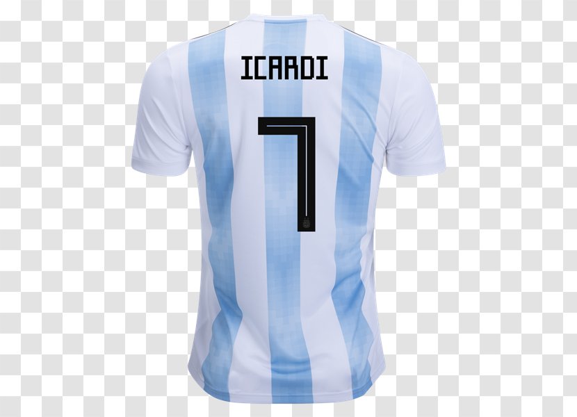 2018 FIFA World Cup Argentina National Football Team Brazil 2015 Copa América Jersey - White Transparent PNG