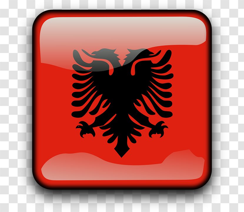 Flag Of Albania Kazakhstan Albanian - National Transparent PNG