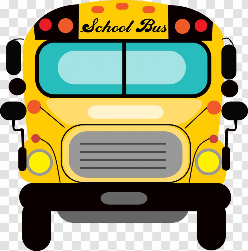 School Bus Clip Art: Transportation - Yellow Transparent PNG