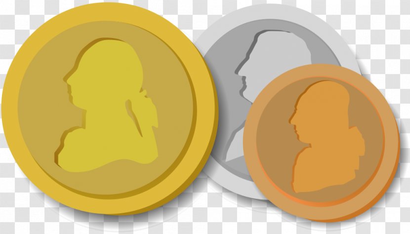 Silver Coin Money Penny Commemorative Transparent PNG