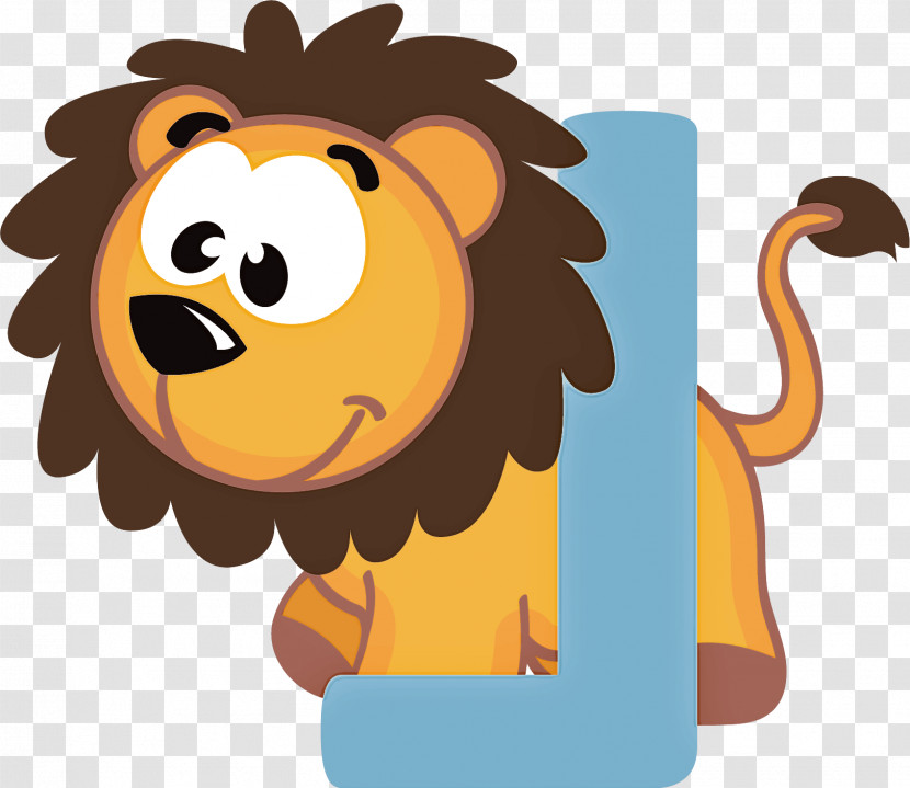 Cartoon Lion Wildlife Transparent PNG