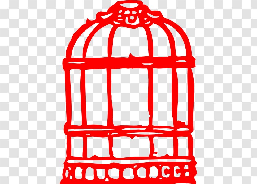 Parrot Birdcage Cartoon Clip Art - Royaltyfree - Clipart Transparent PNG