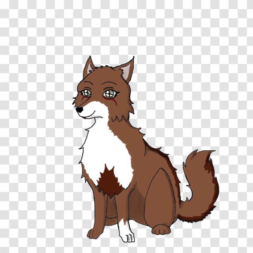 Cat Red Fox Dog Mammal - Carnivoran - Watercolor Wolf Transparent PNG
