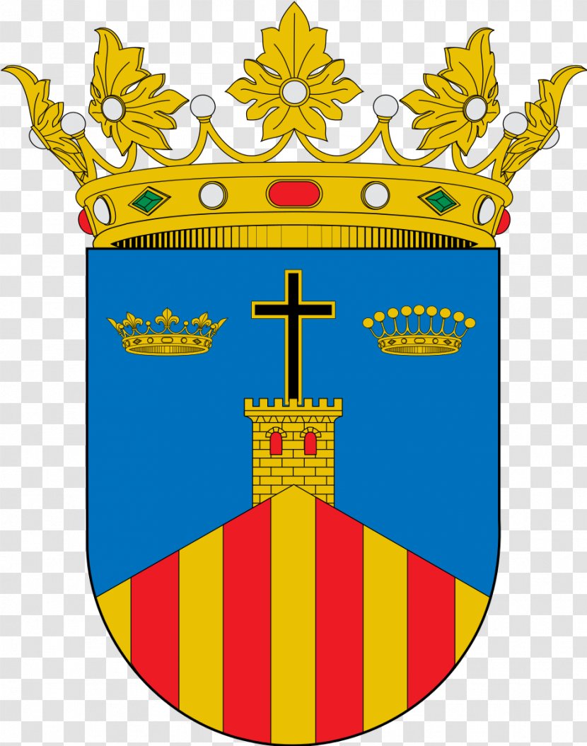 Biar Elda Alcoleja Escutcheon Coat Of Arms - Defensive Wall - Spain Transparent PNG