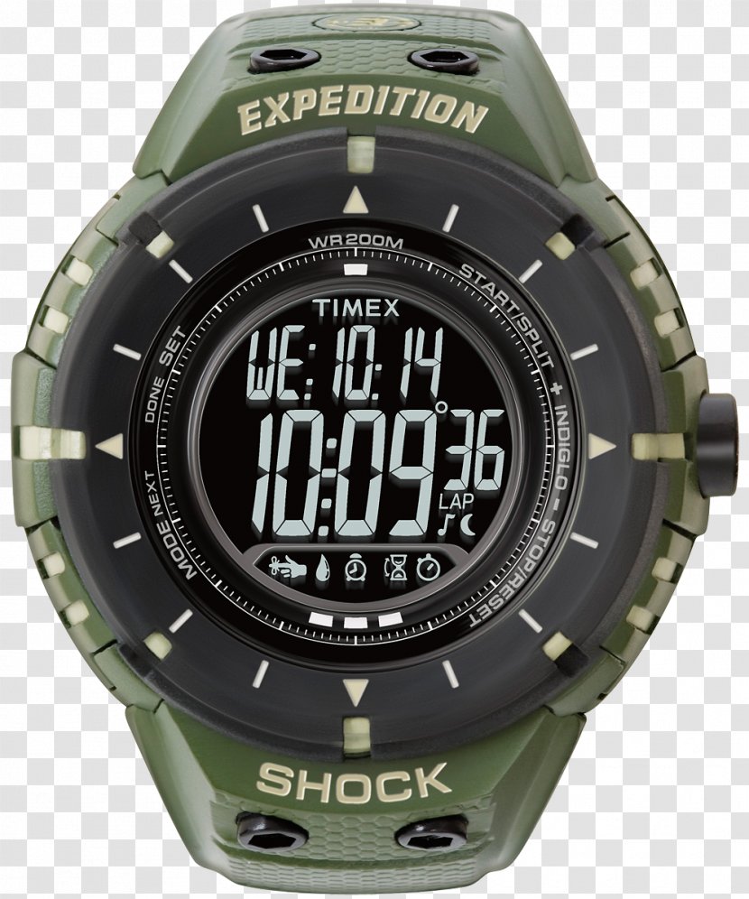 Timex Men's Expedition Field Chronograph Ironman Group USA, Inc. Watch Strap Transparent PNG