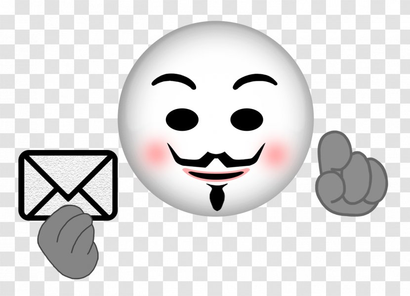 Anonymous Emoji Emoticon Smiley Anonymity Transparent PNG