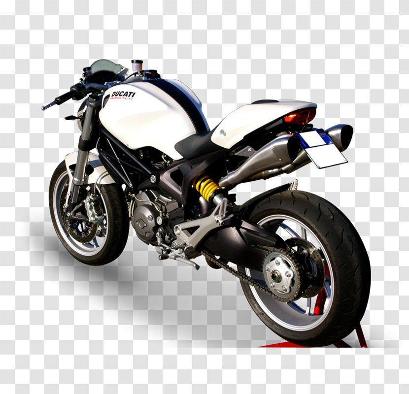 Exhaust System Ducati Monster 696 Motorcycle 1100 Evo - Automotive Exterior Transparent PNG