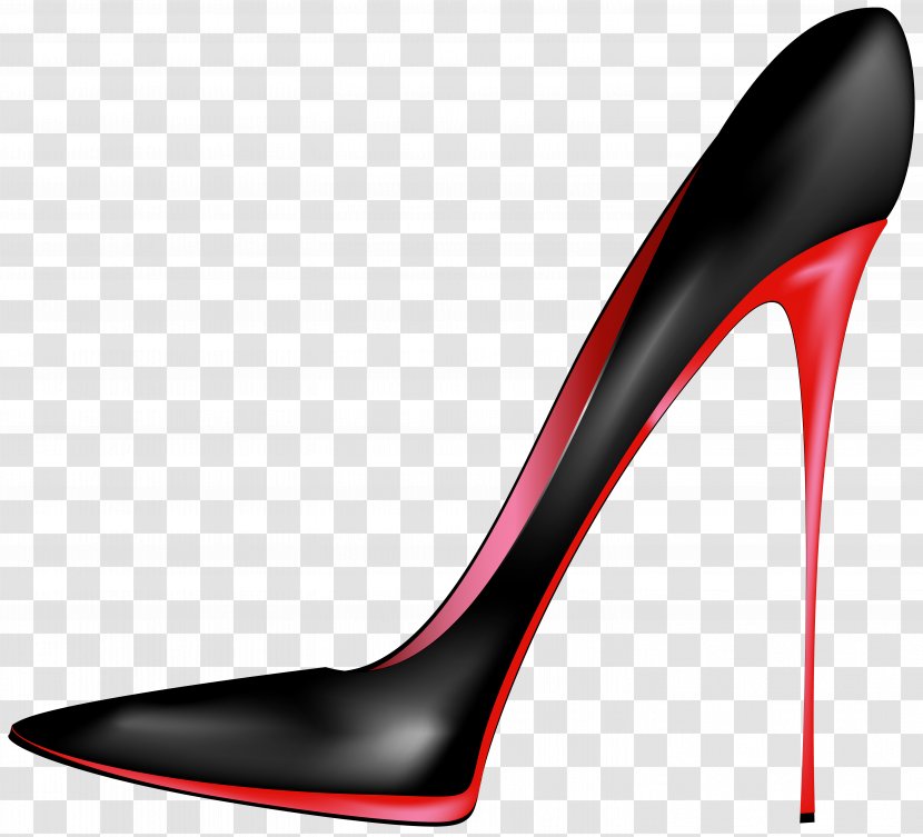 High-heeled Footwear Shoe Clip Art - Louboutin Transparent PNG