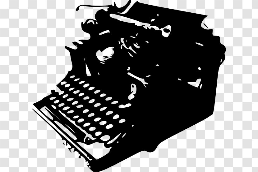 Typewriter Machine Text Organization - Writing Transparent PNG