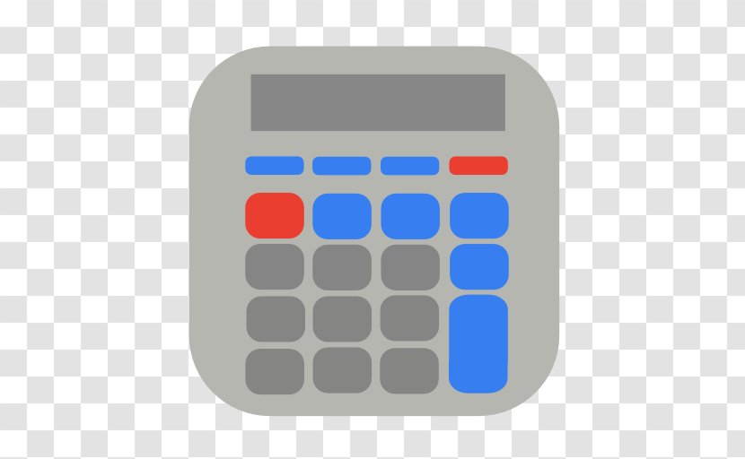 Calculator Icon - Apple Image Format - Iconfinder Transparent PNG