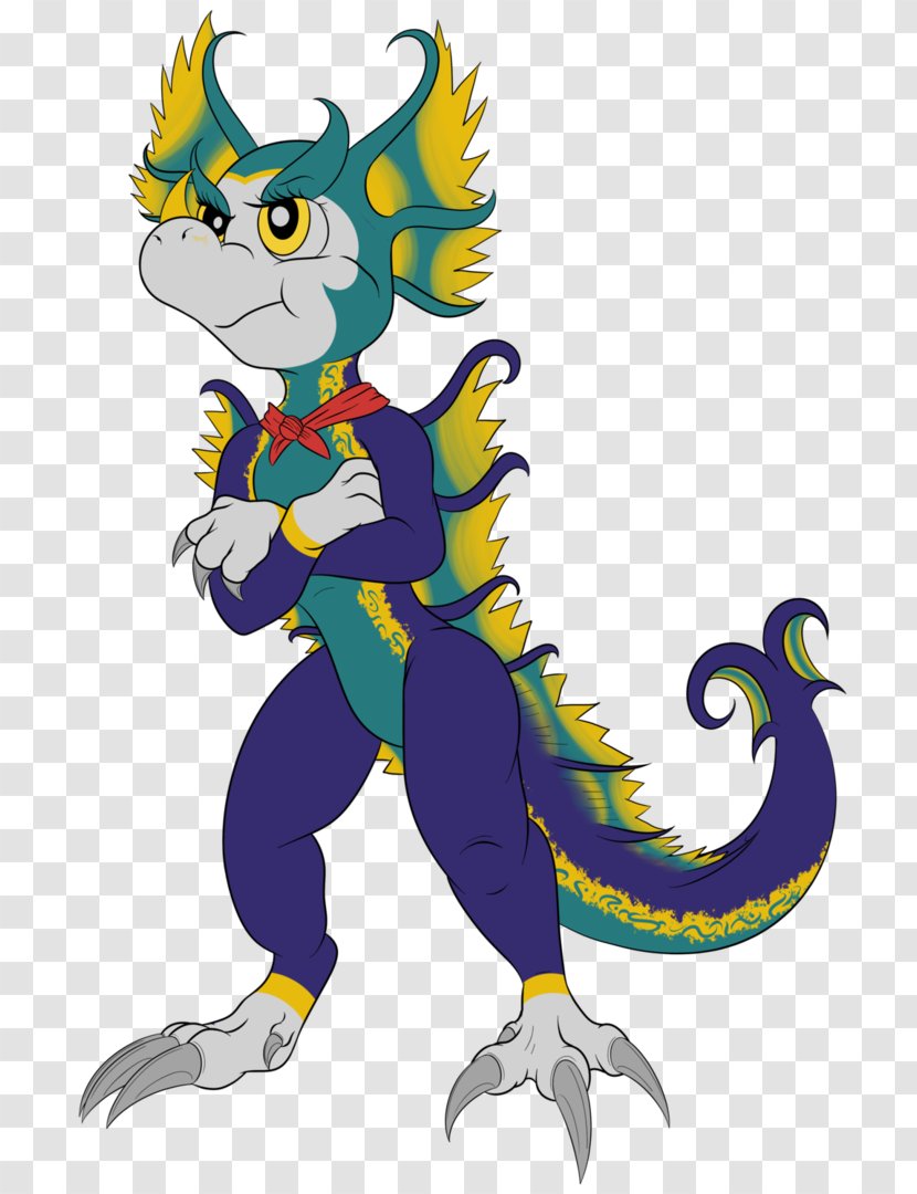 Vertebrate Dragon Cartoon Clip Art - Tail Transparent PNG