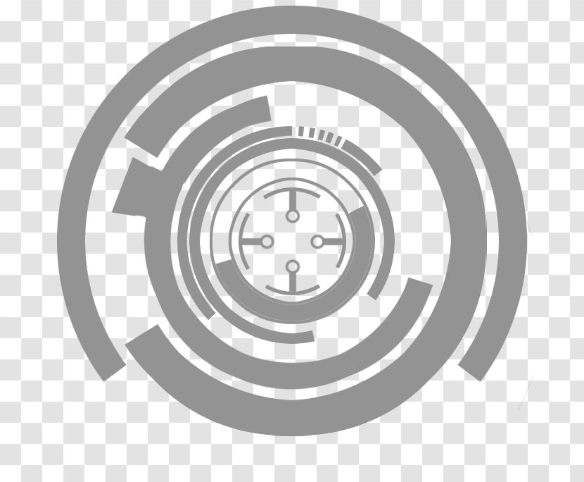 Circle Logo Line Brand - Scanner Transparent PNG