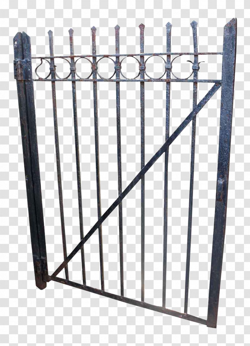 Streaking Fence Wrought Iron Gate Door - Agar Plate Transparent PNG