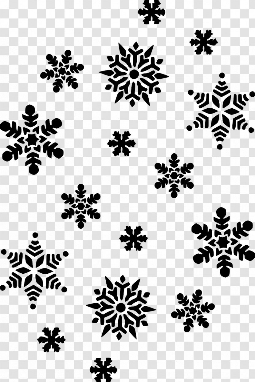 Snowflake Clip Art - White Transparent PNG