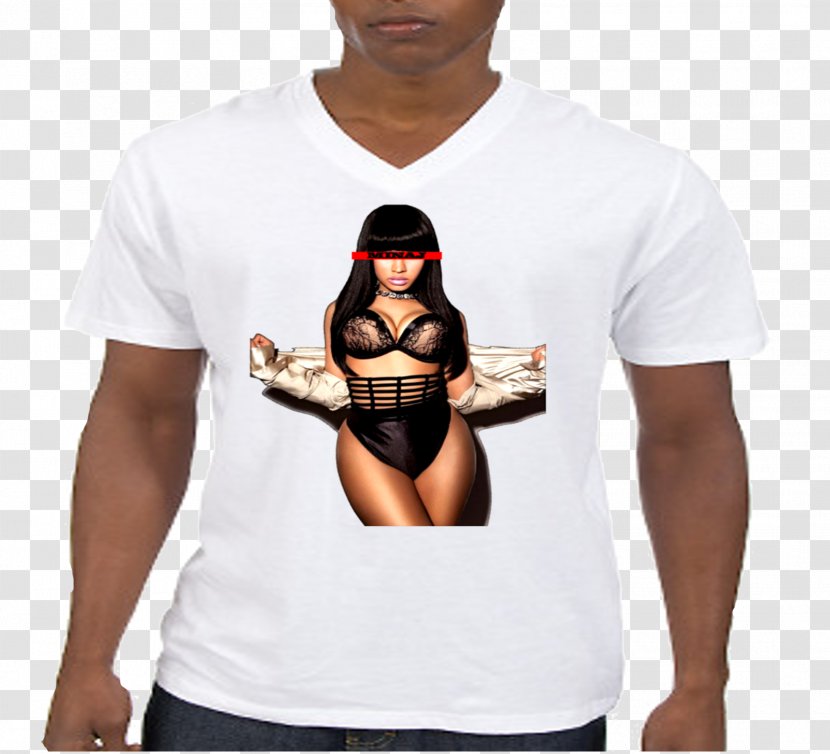 T-shirt Anaconda The Pinkprint Sleeve Shoulder - Floyd Mayweather Transparent PNG