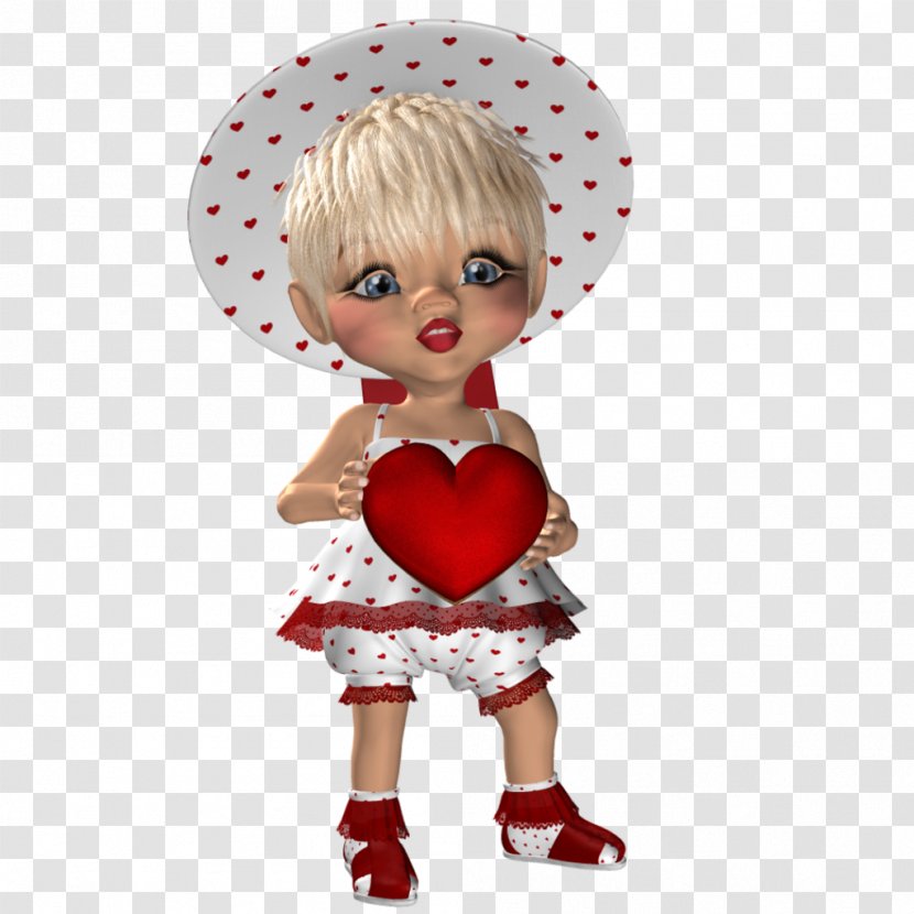 Valentine's Day Dia Dos Namorados Clip Art - Doll Transparent PNG