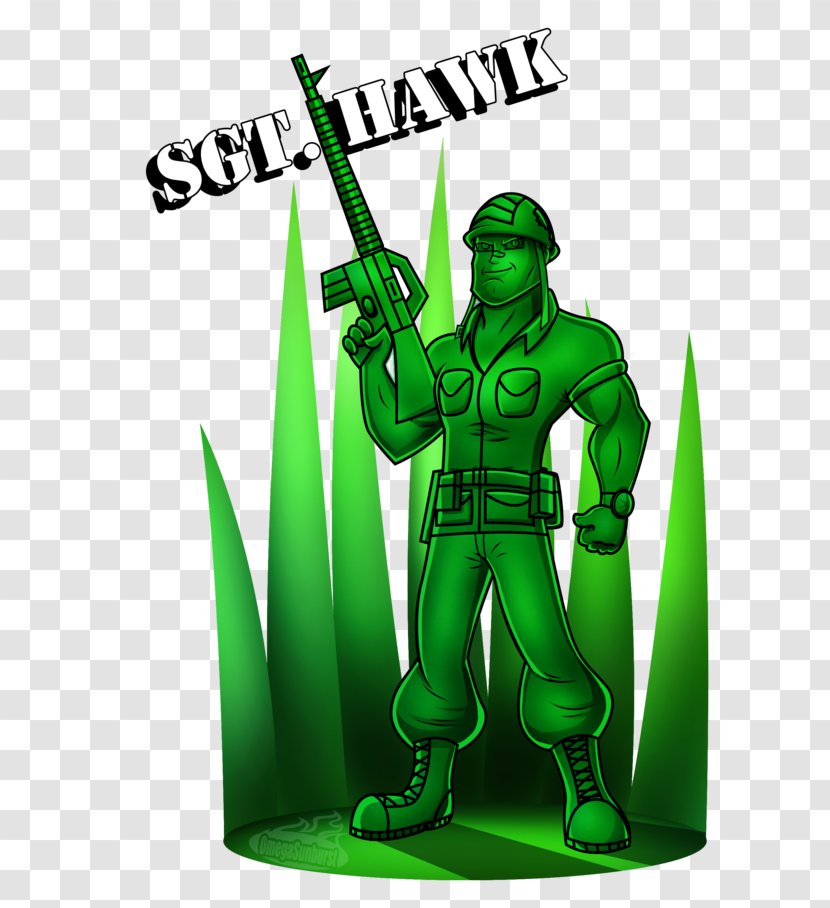 Army Men: RTS Sergeant Soldier - Bazooka Transparent PNG