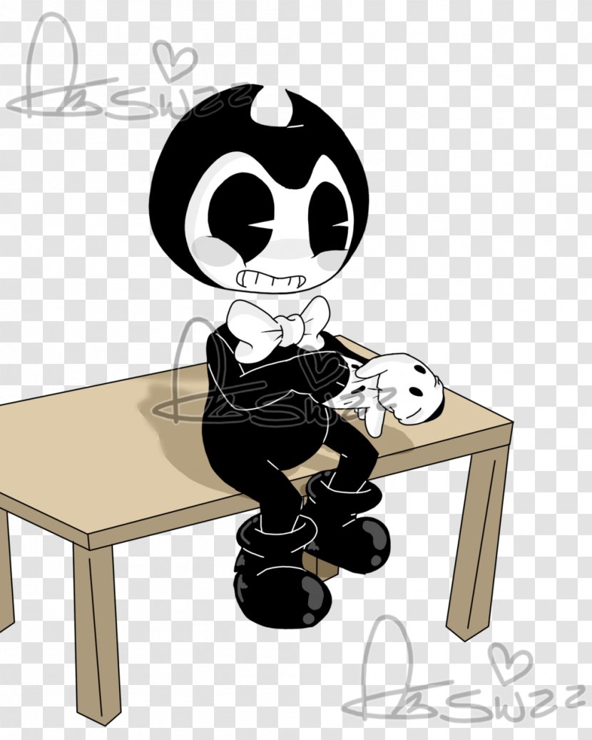 Bendy And The Ink Machine Fan Art Glove - Printmaking - Poster Decoration Transparent PNG