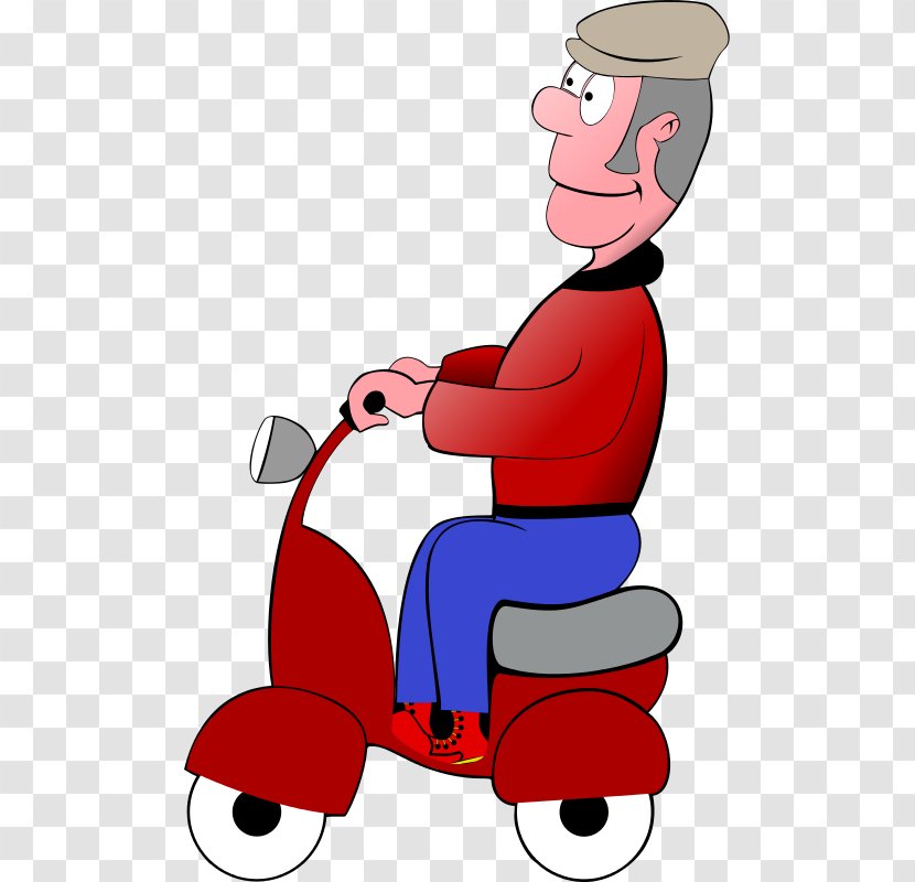 Scooter Electric Vehicle Car Clip Art - Artwork Transparent PNG