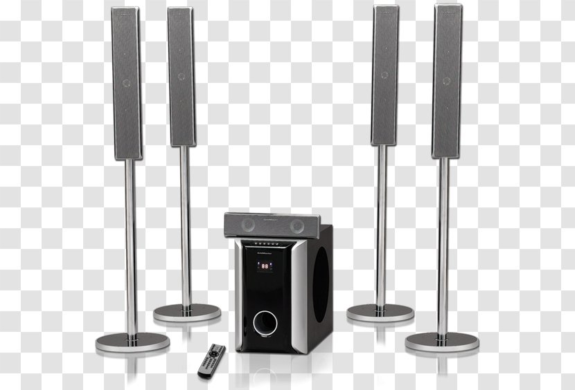 Computer Speakers Blu-ray Disc Sound Home Theater Systems Cinema - Technology Transparent PNG
