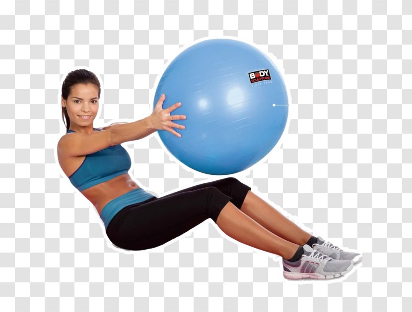 Exercise Balls Pilates Aerobics Beach Ball - Silhouette - Gym Transparent PNG