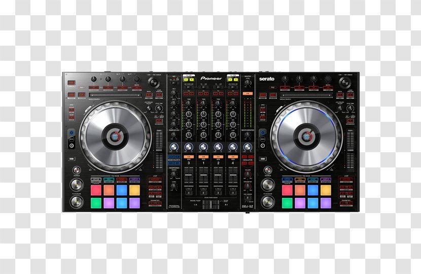 DJ Controller Pioneer Disc Jockey Scratch Live DDJ-SZ2 - Watercolor - Cdj Transparent PNG